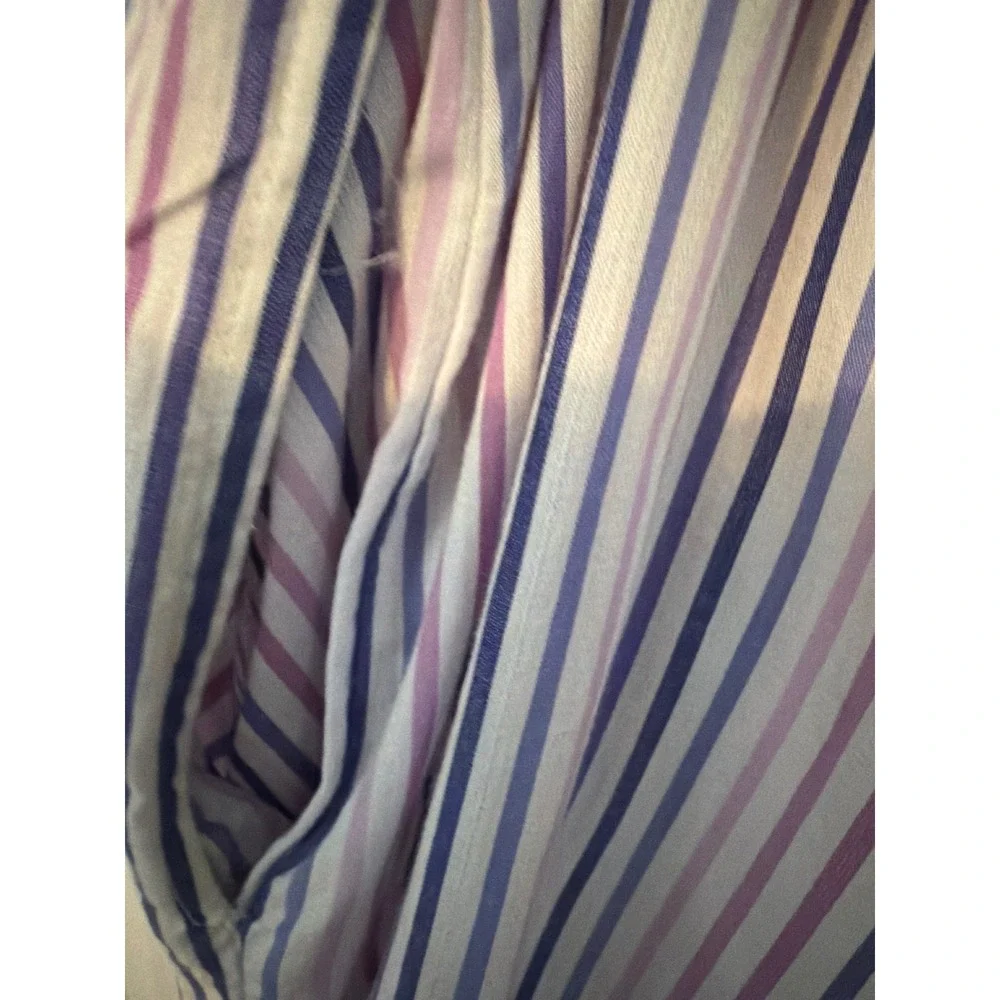Lane Bryant women skirt lined 26/28 pink purple stripe